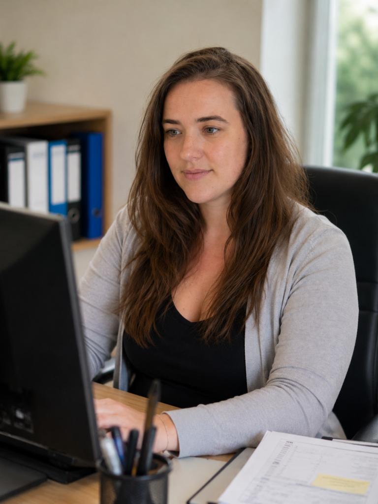 Nathalie HEDUIN assistante administrative & pré-comptabilité formulaire de contact